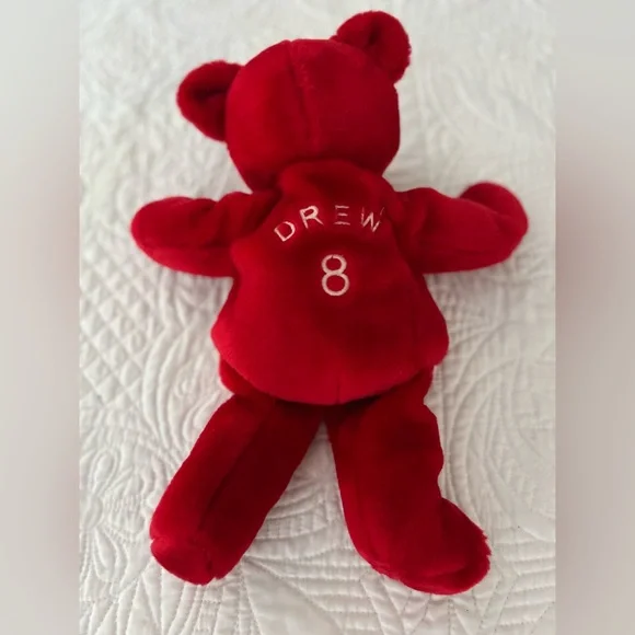 Salvino's Big Bammers J.D. Drew #8 Red Teddy Bear - Picture 7 of 8